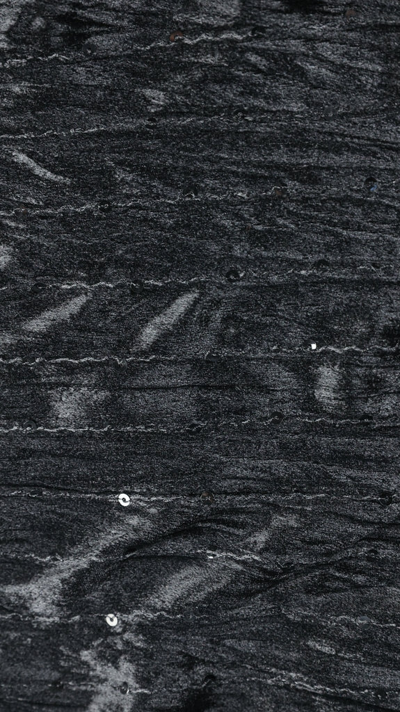Tissus Maille de Velours Sequin Froissé - Tissus Meter