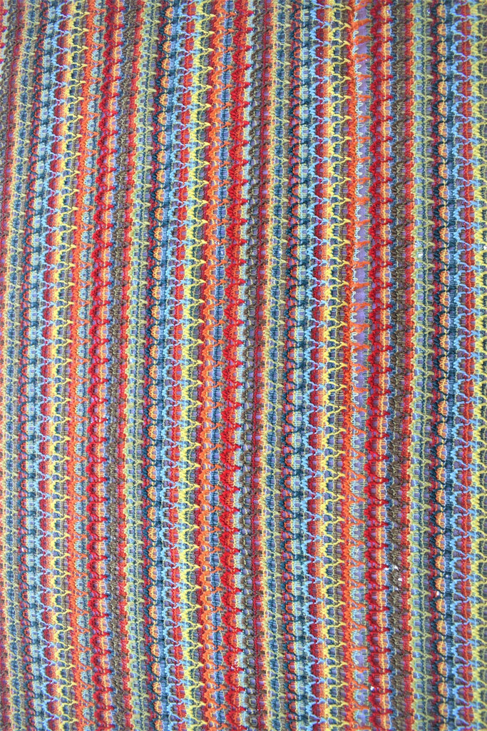 Tissu Crochet Multicolore - Tissus Meter
