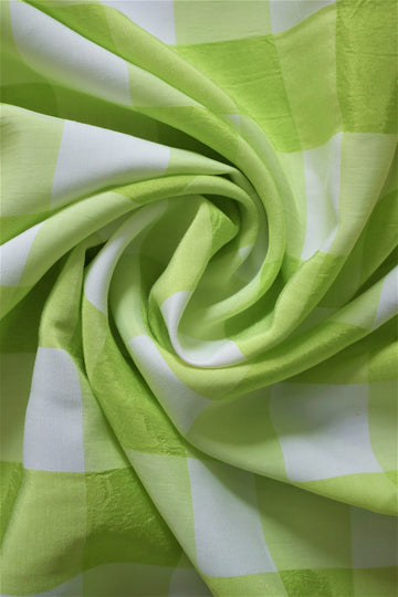 Tissu Vichy Grand Carreaux - Tissus Meter