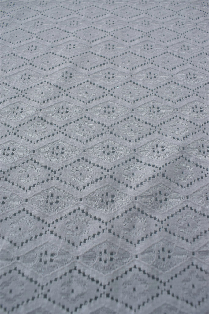 Tissus Dentelle Carreaux Elasthanne - Tissus Meter