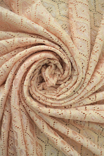 Tissus Dentelle Carreaux Elasthanne - Tissus Meter