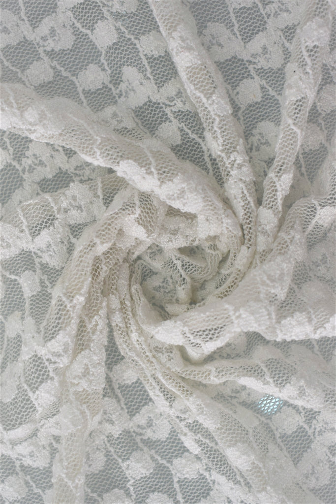 Tissus Dentelle Crochet Elasthane - Tissus Meter
