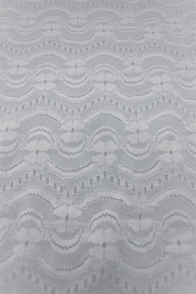 Tissus Dentelle Vague Elasthanne - Tissus Meter