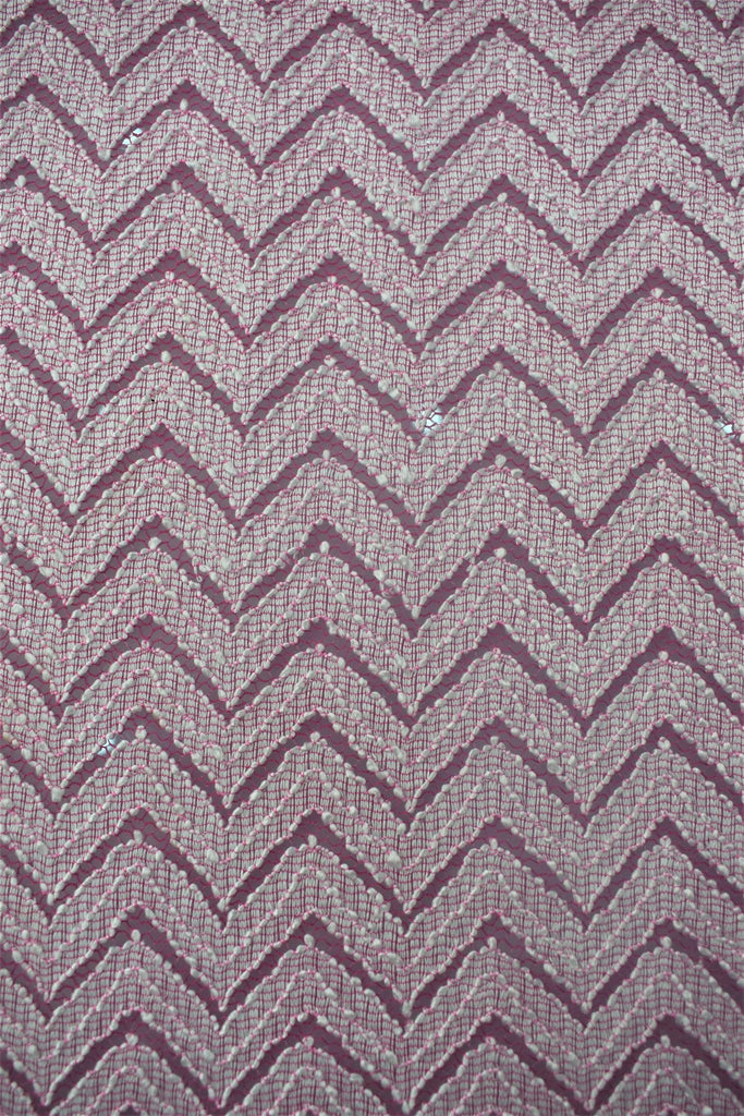 Tissus Dentelle Zig Zag Elasthanne - Tissus Meter