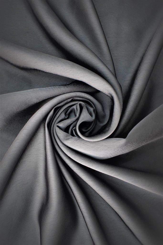 Tissus Satin Gris Anthracite - Tissus Meter