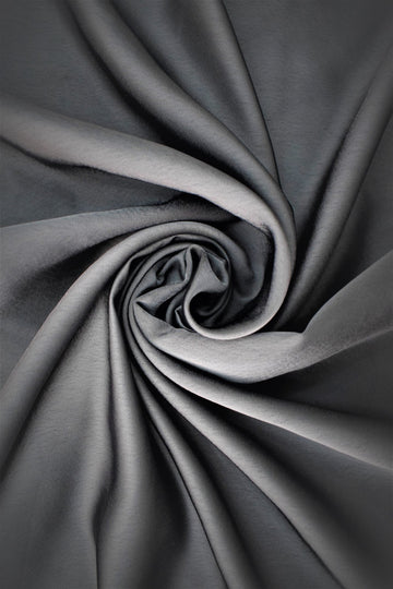 Tissus Satin Gris Anthracite - Tissus Meter